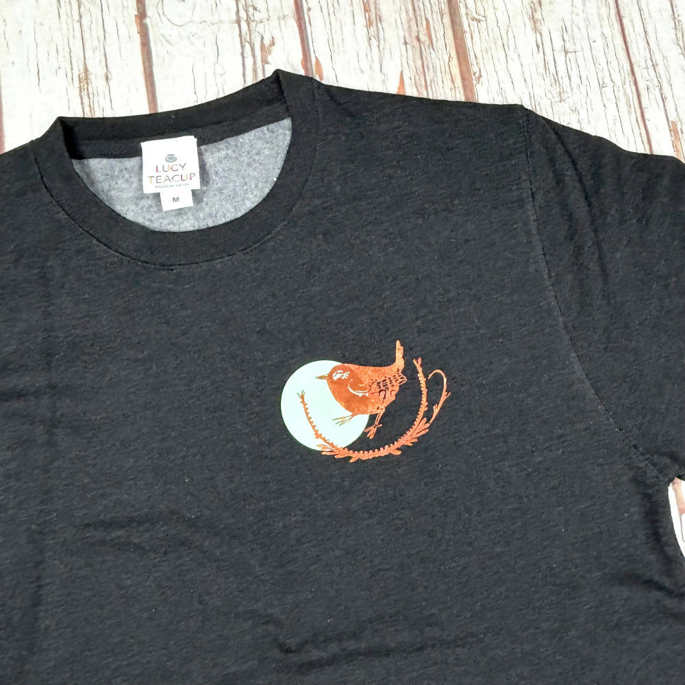 Wren Black Unisex Sweatshirt