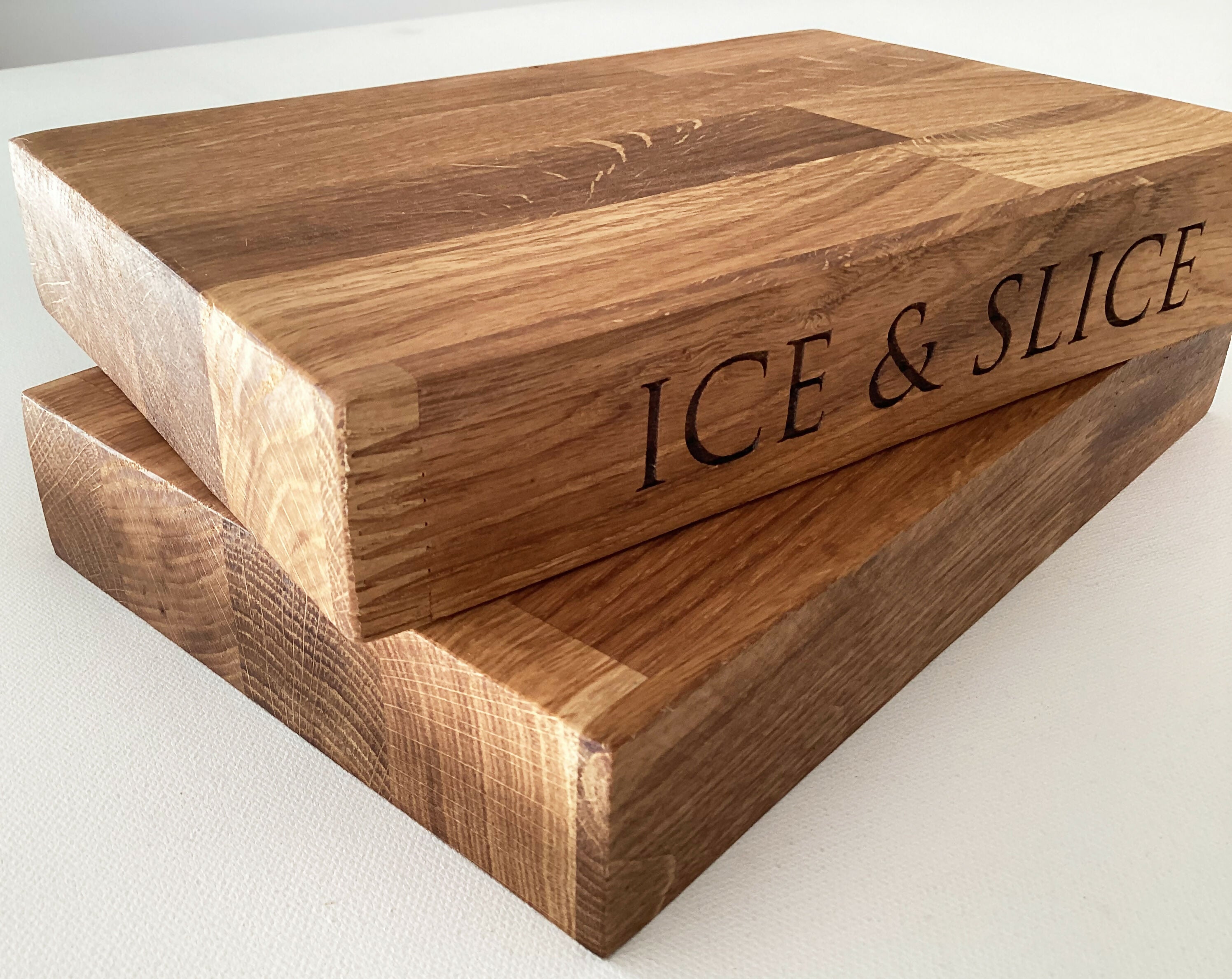 Engraved Oak Chopping Block