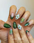 Green Fairy - Handmade Press-on Nails