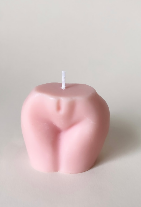 Peachy Bum Decorative Soy Wax Candle