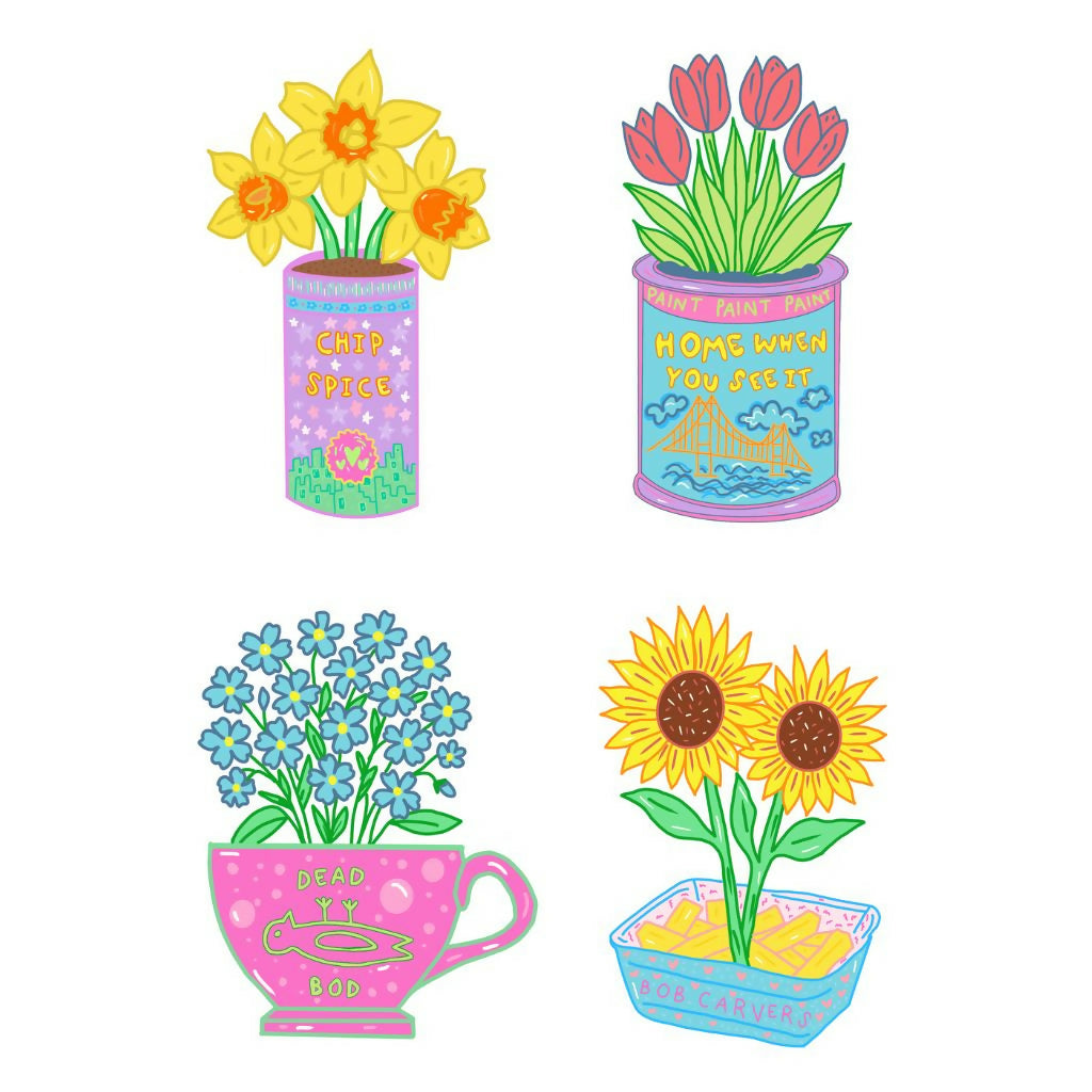 Hull Flower Pots A3