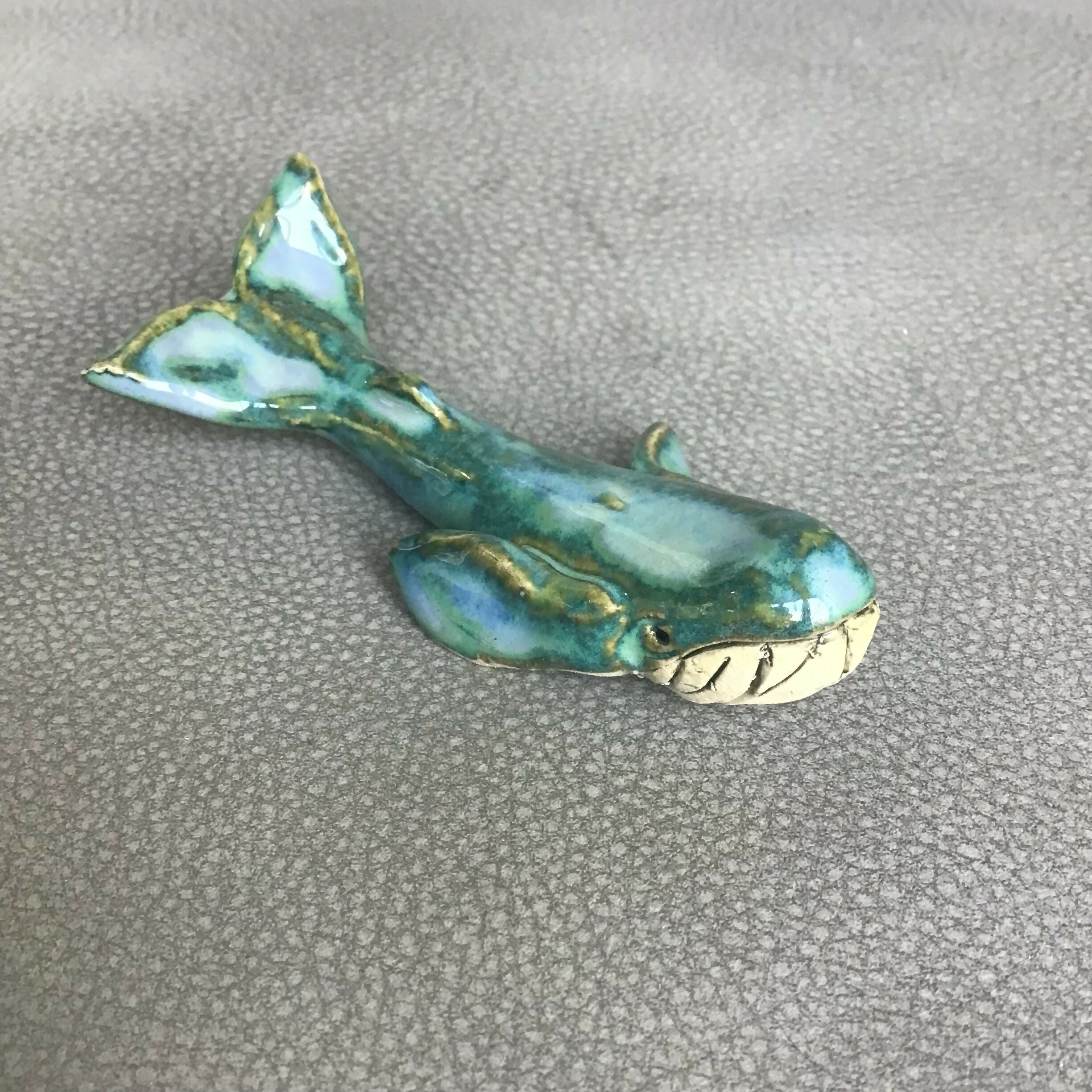 Small Whale Sculpture - Assorted Colours