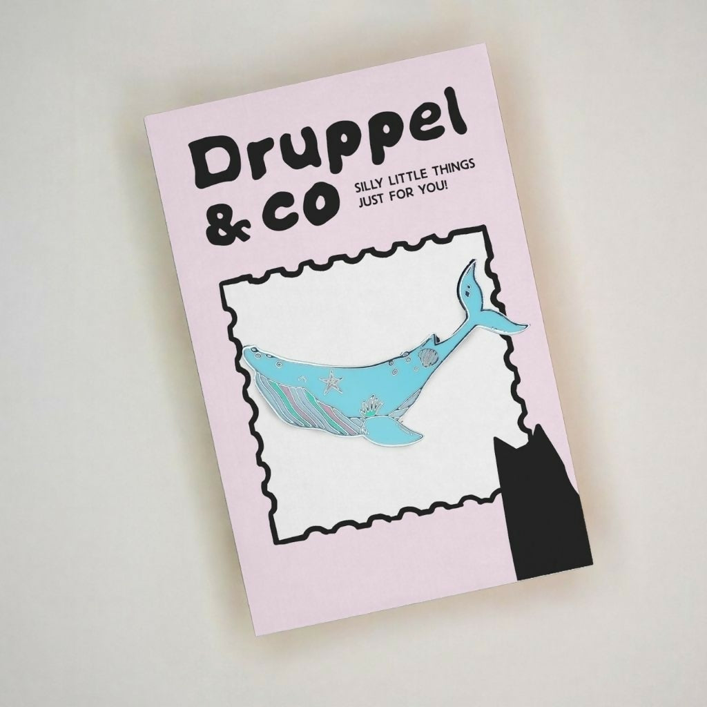 Whale Enamel Pin