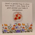 Glass Pocket Hug Card