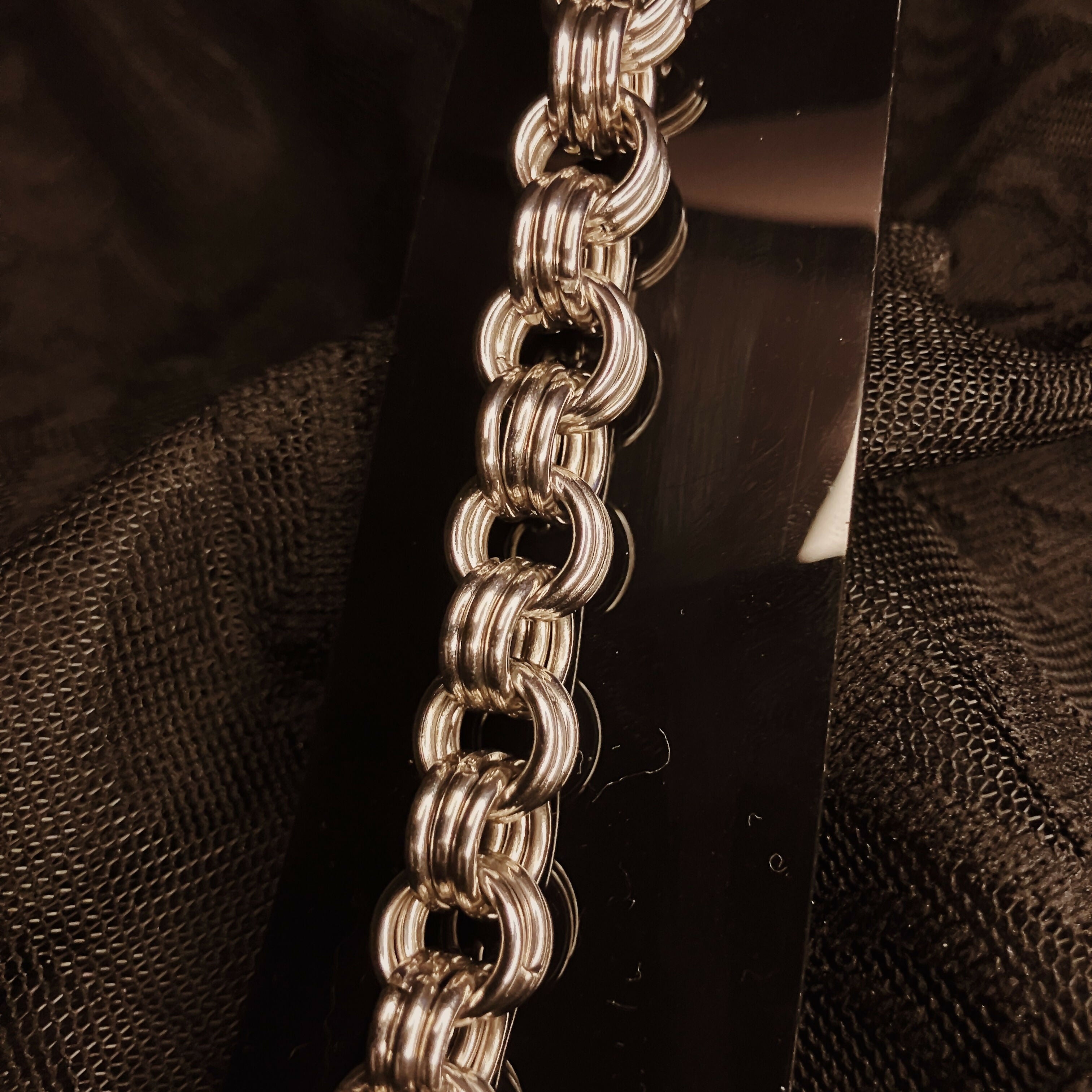 SHEFFIELD BRACELET - STAINLESS STEEL CHAINMAIL