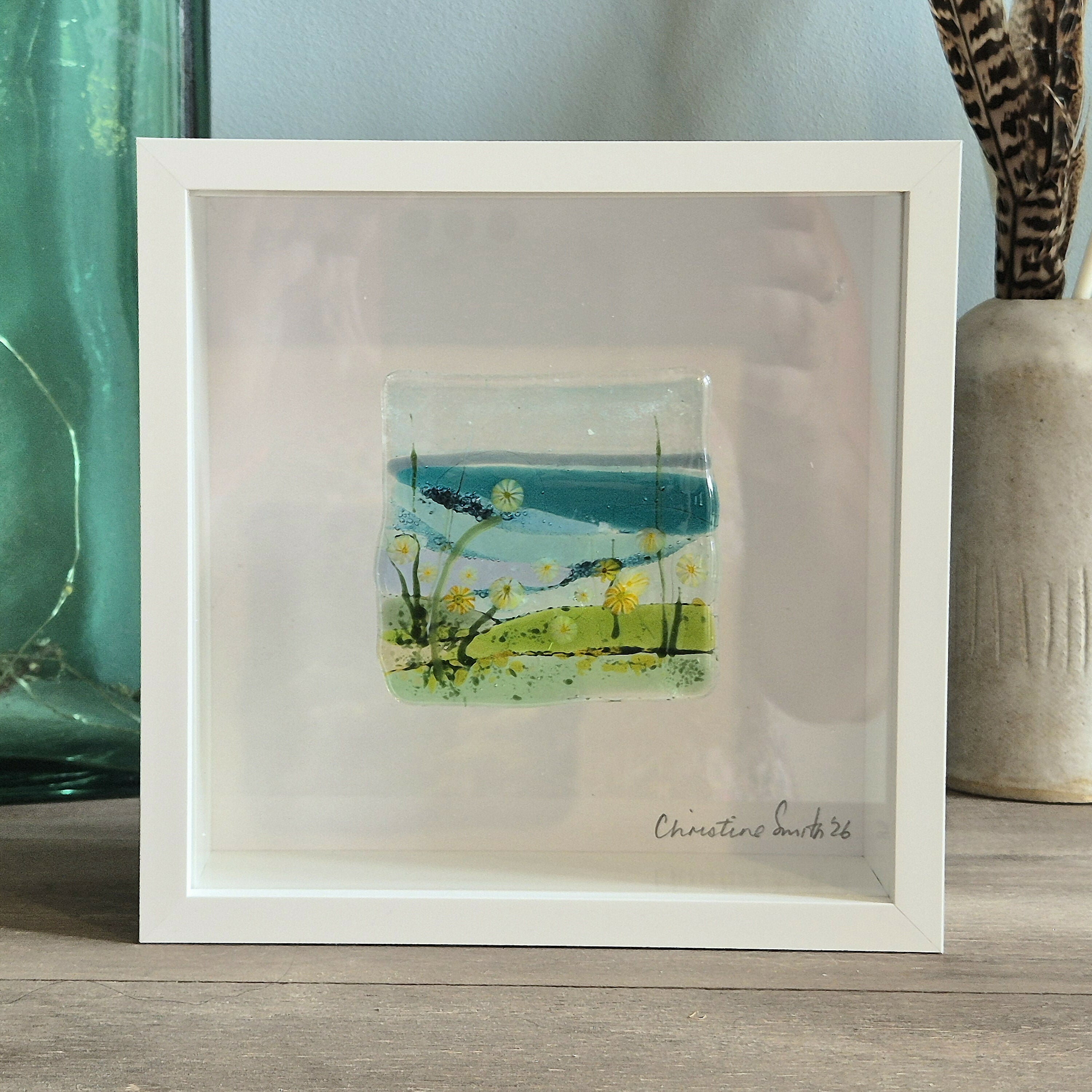 Small Yellow Flower Seascape