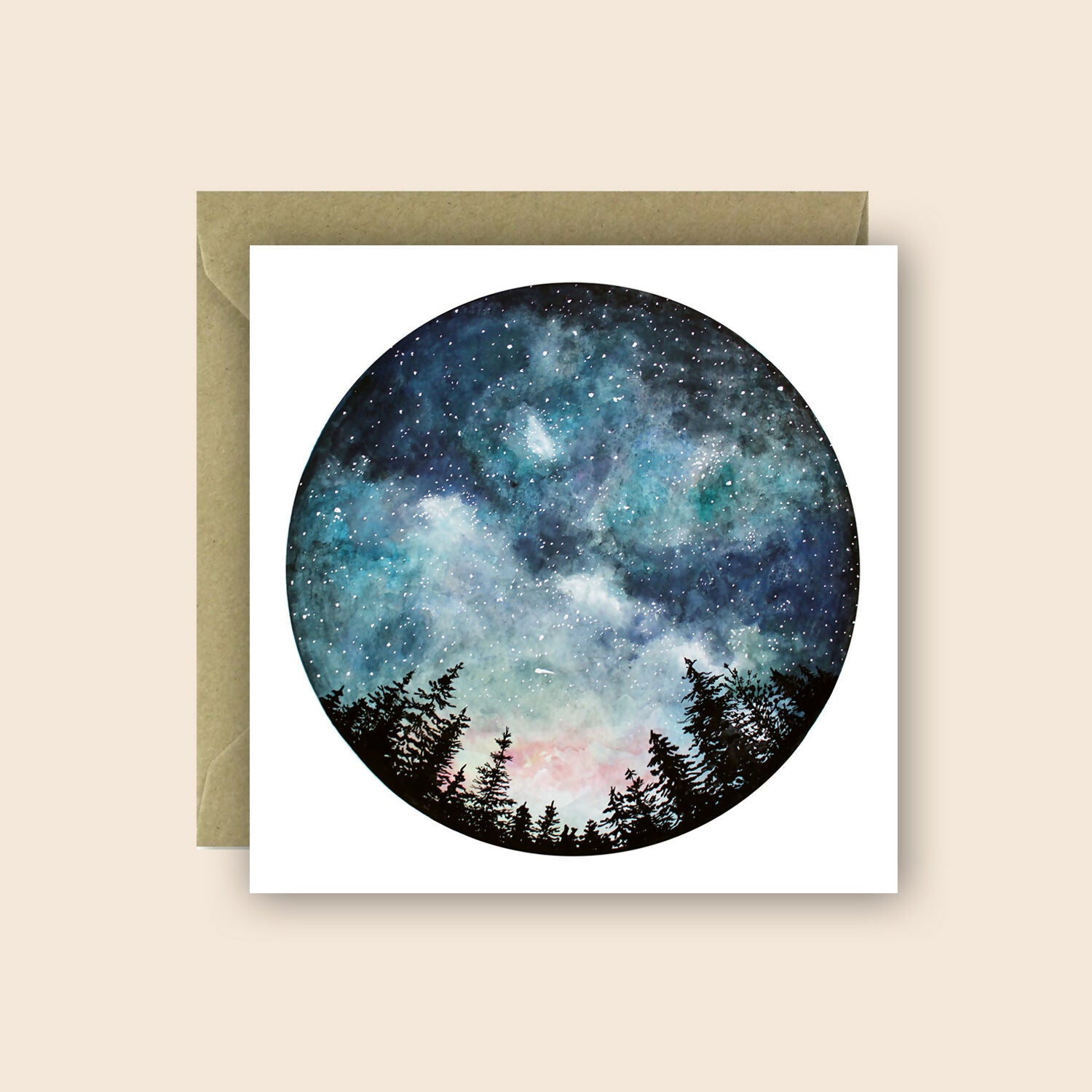 Starry Sky Greetings Card