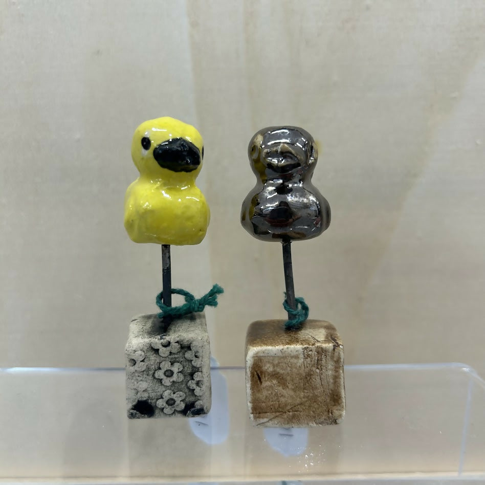 Duckies On A Wire