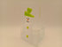 Fused Glass Snowman Tealight