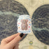 Certified Iced Coffee Slurper Holographic Sparkly Sticker