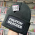 Chuffin Weather Cuffed Rectangular Patch Beanie Hat