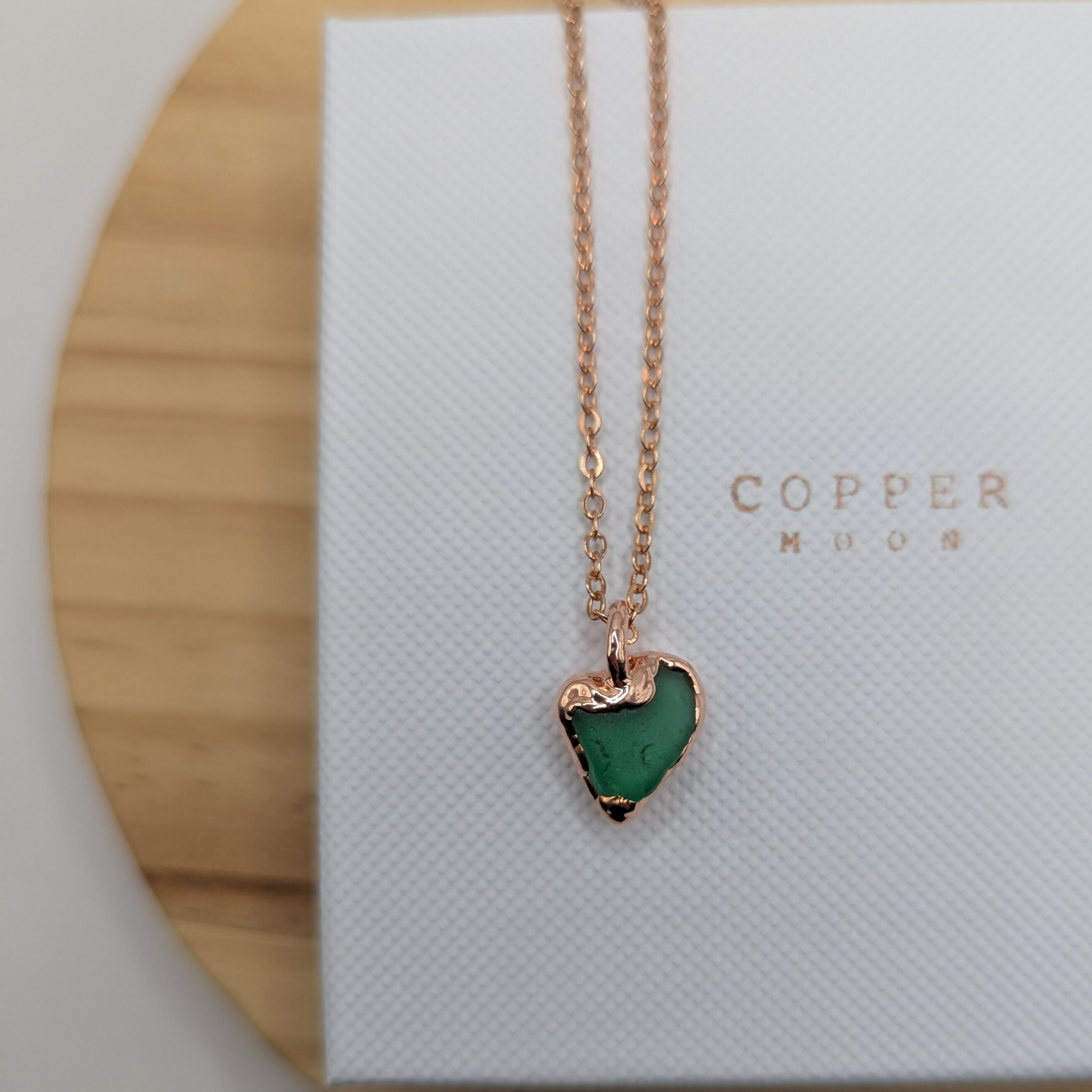 Seaglass Heart Necklace