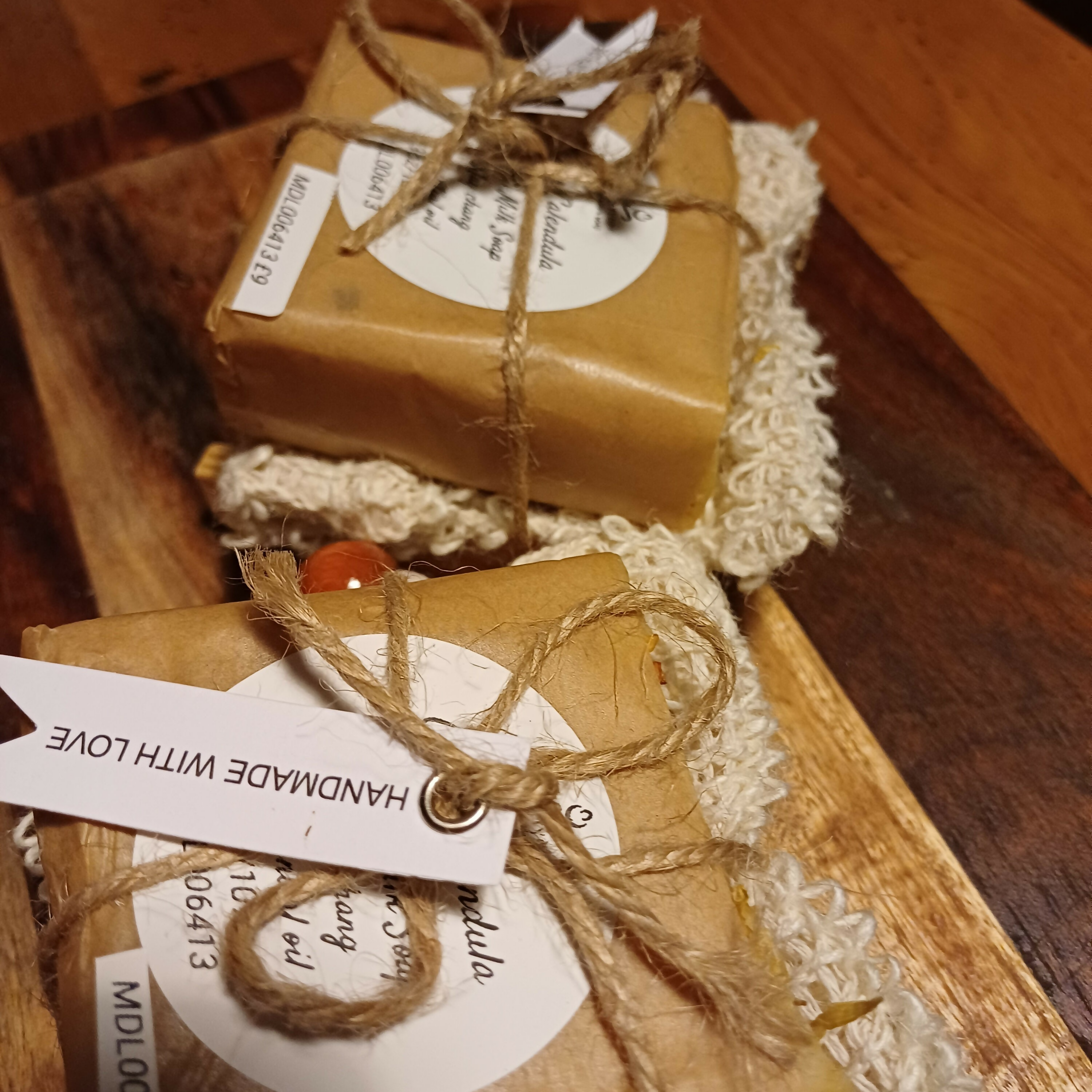 COCOA CALENDULA GOATS MILK SOAP GIFT SETS