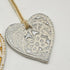 GORGEOUS PORCELAIN HEART DECOARTION