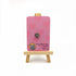 Wooden Pin Badge - Cat In A Box