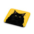 Black Ragdoll Yellow Eyes Cat Coaster