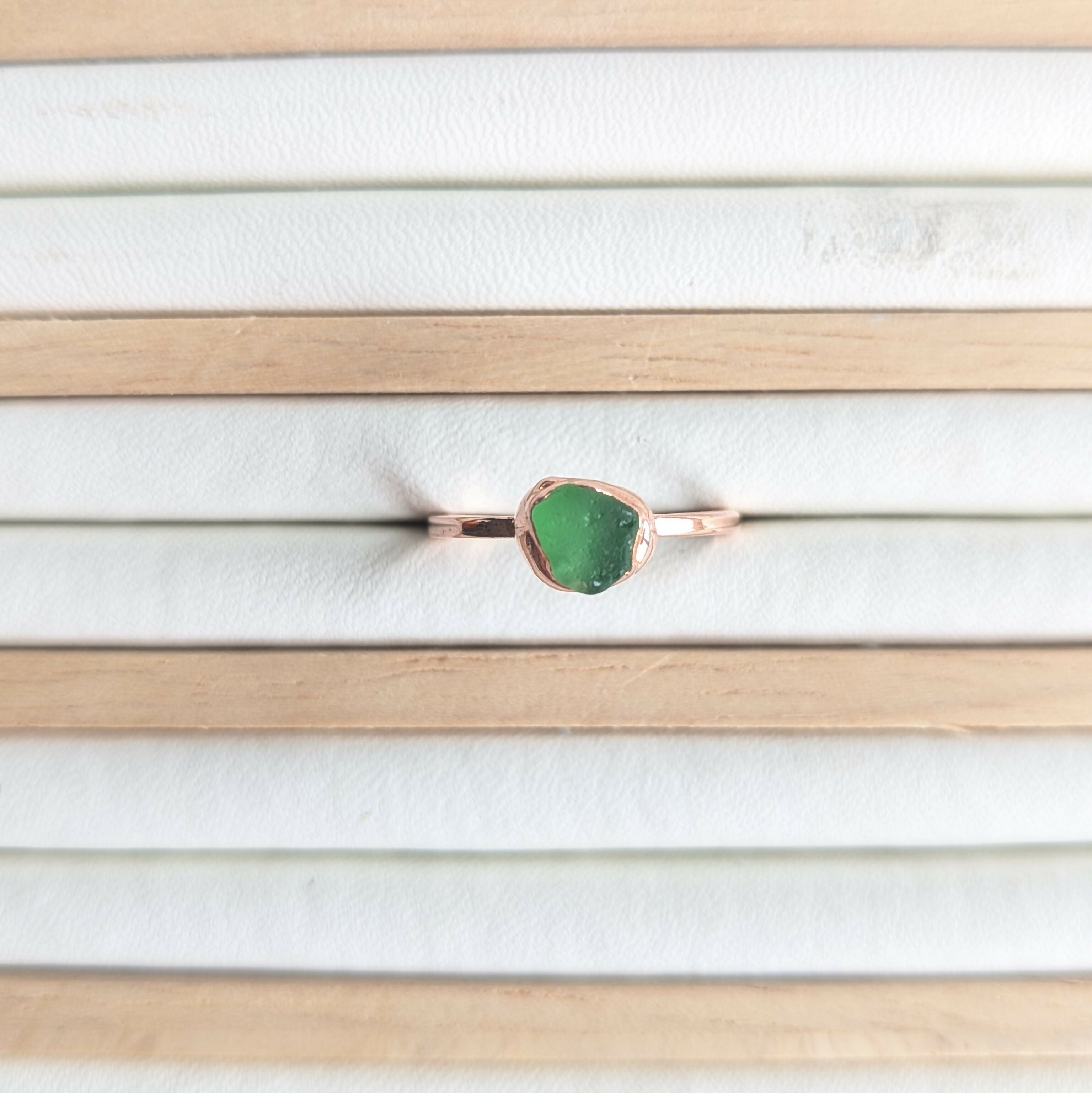 Seaglass Ring - Size L