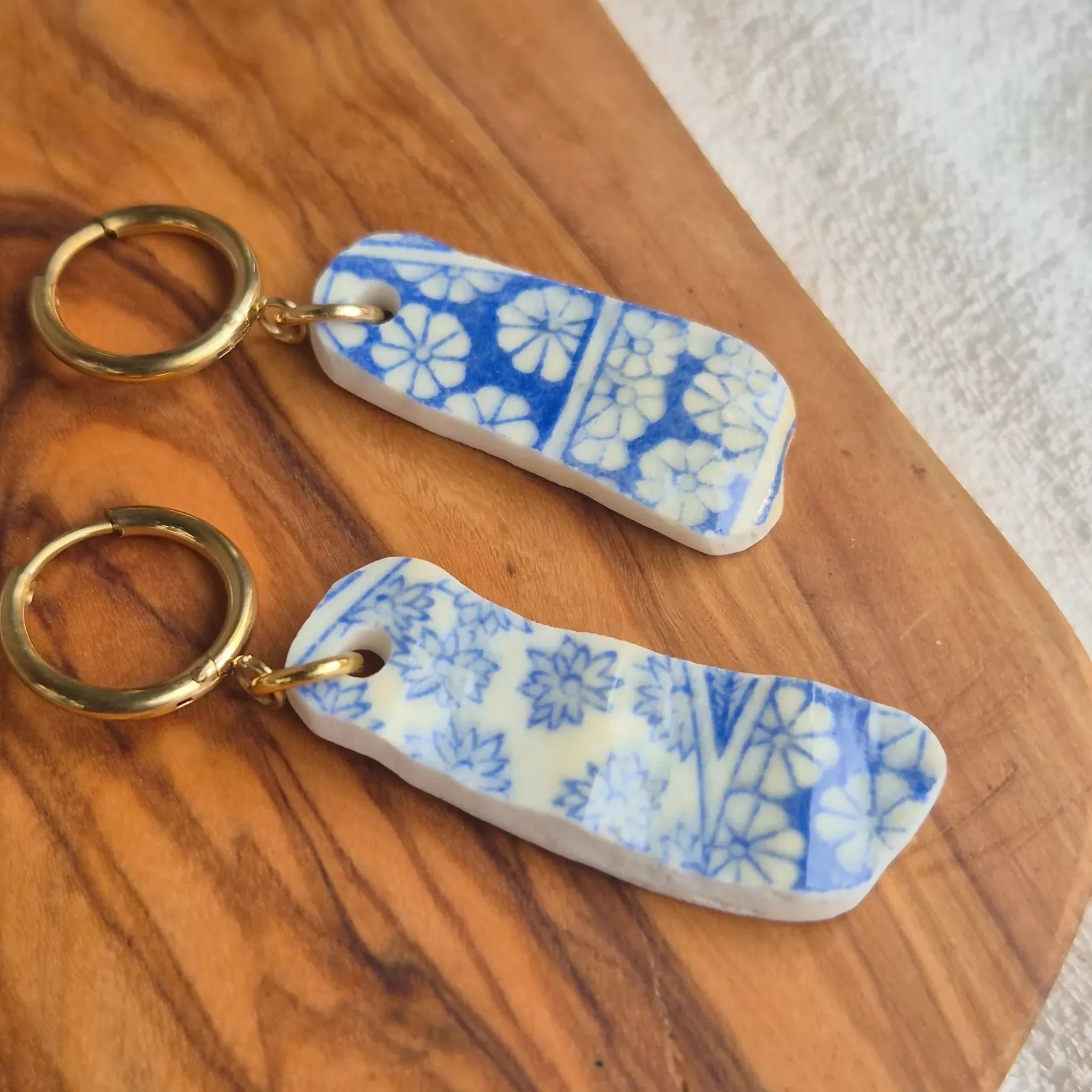 Recycled Ceramic Earring