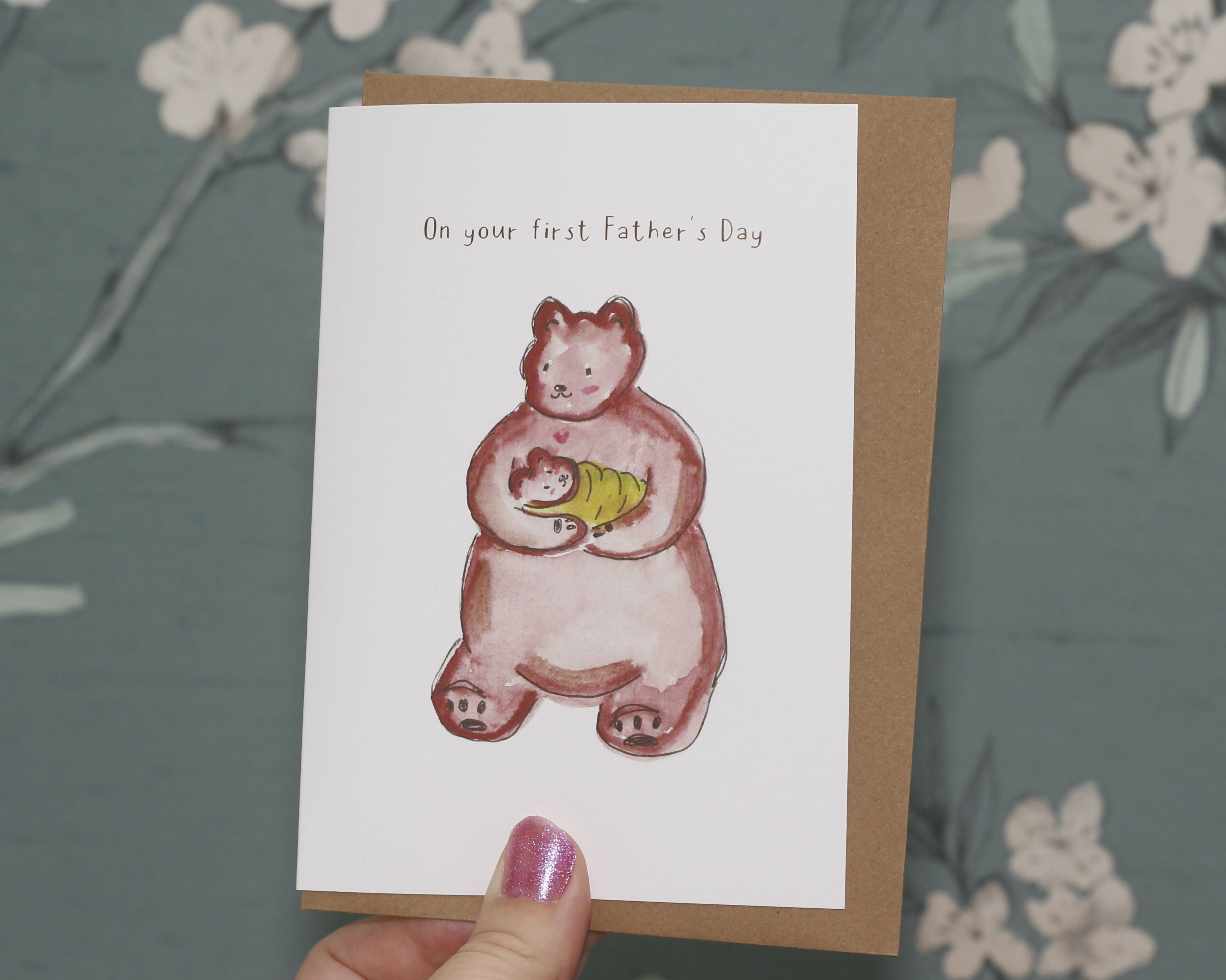 First Father's Day Card