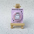 The Horrors Persist But So Do I Motivational Ghost Sparkly Pin Badge