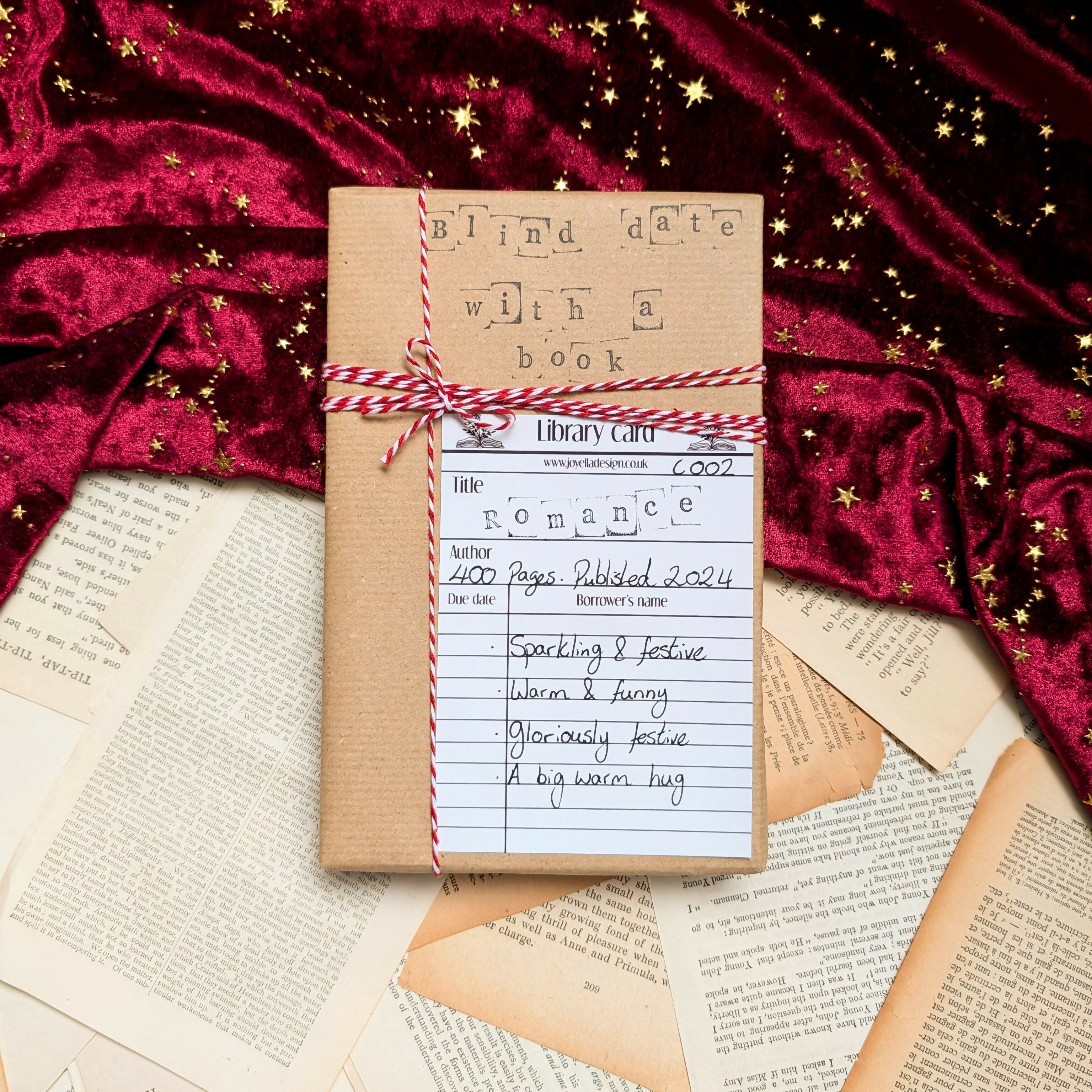 Blind Date With A Book - Festive Romance Themed C002
