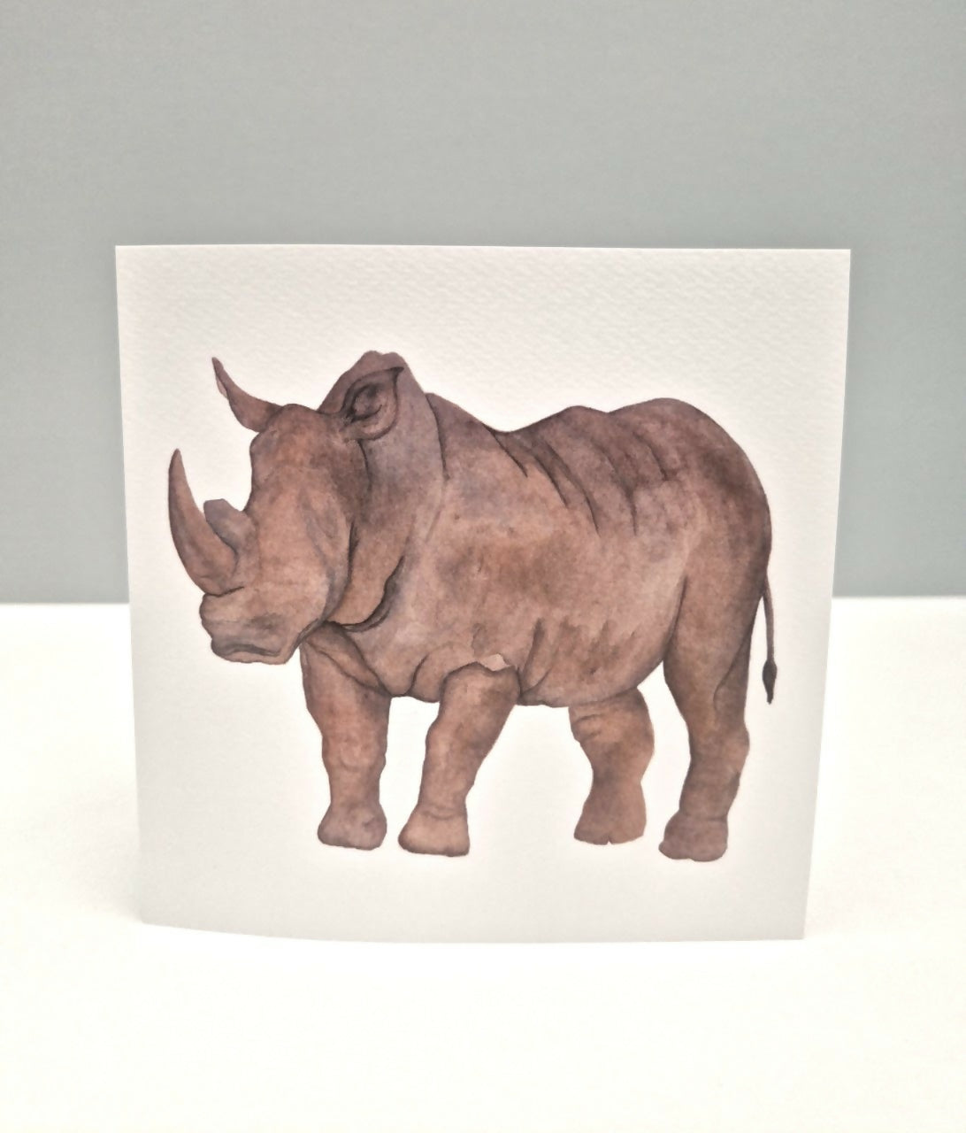 Rhino Greeting Card
