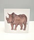 Rhino Greeting Card