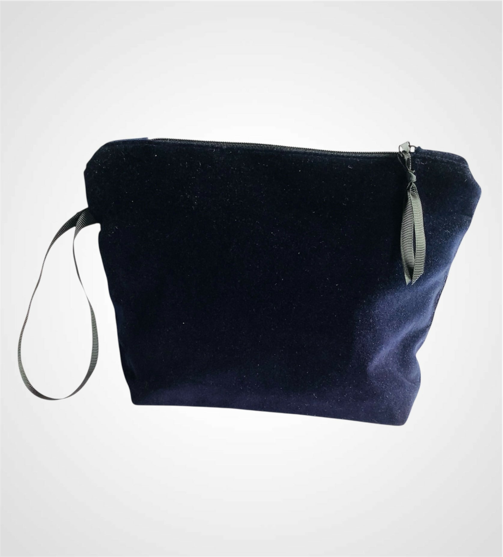 Midnight Blue Seahorses Makeup Bag