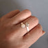 Handmade Adjustable Mother of Pearl And Silver Size Q