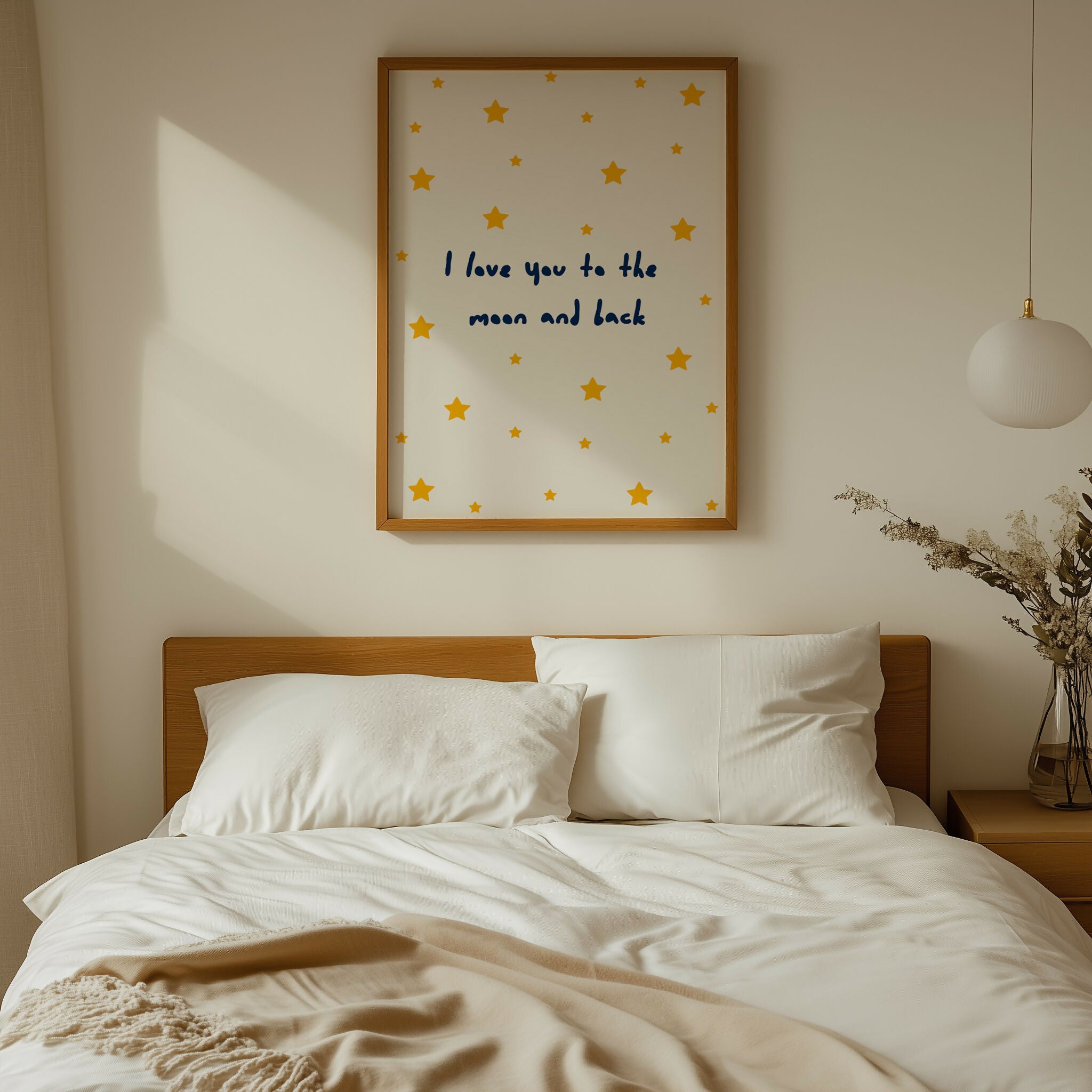 Love You To The Moon And Back Print