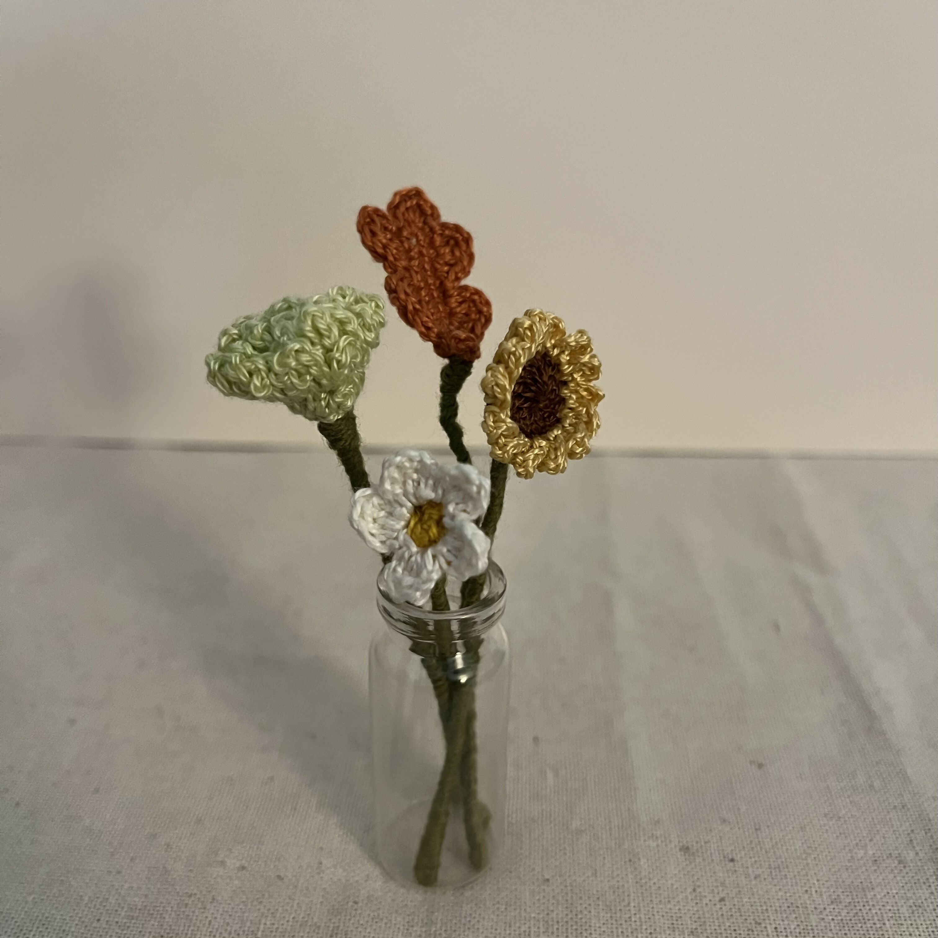 Tiny Crochet Flowers
