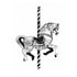 Carousel Horse Greeting Card
