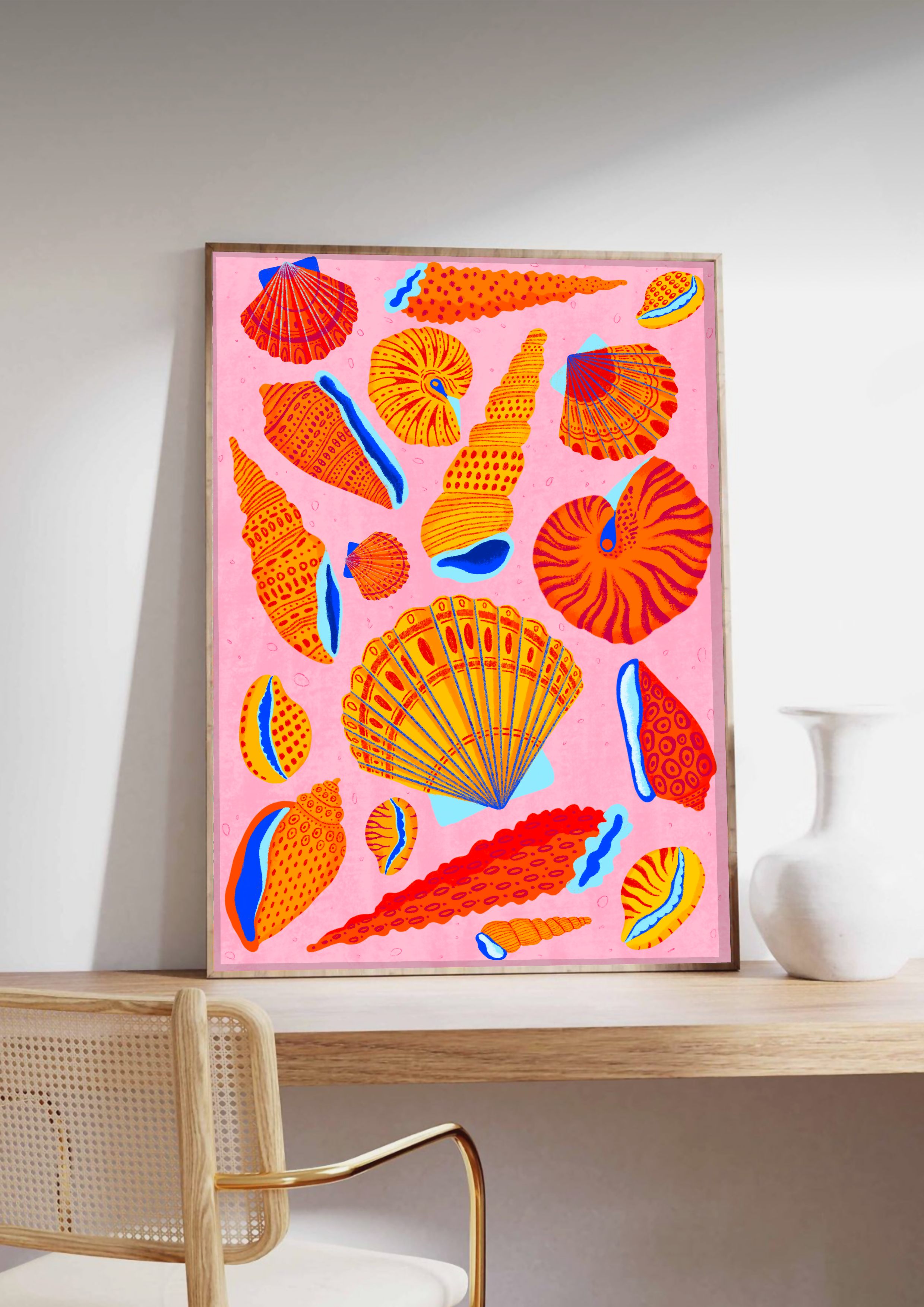Shell Art Print