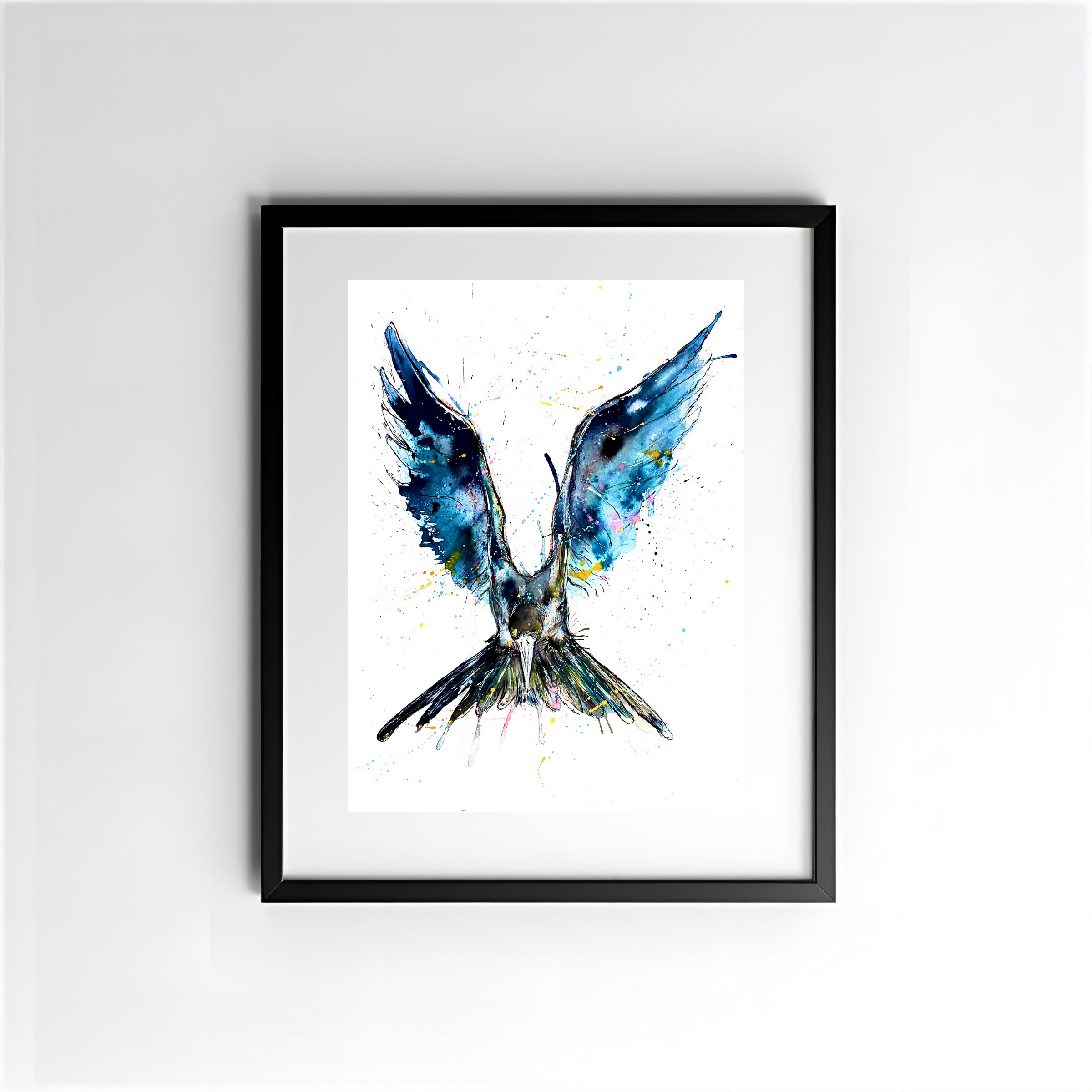 FINE ART PRINT OF CROW