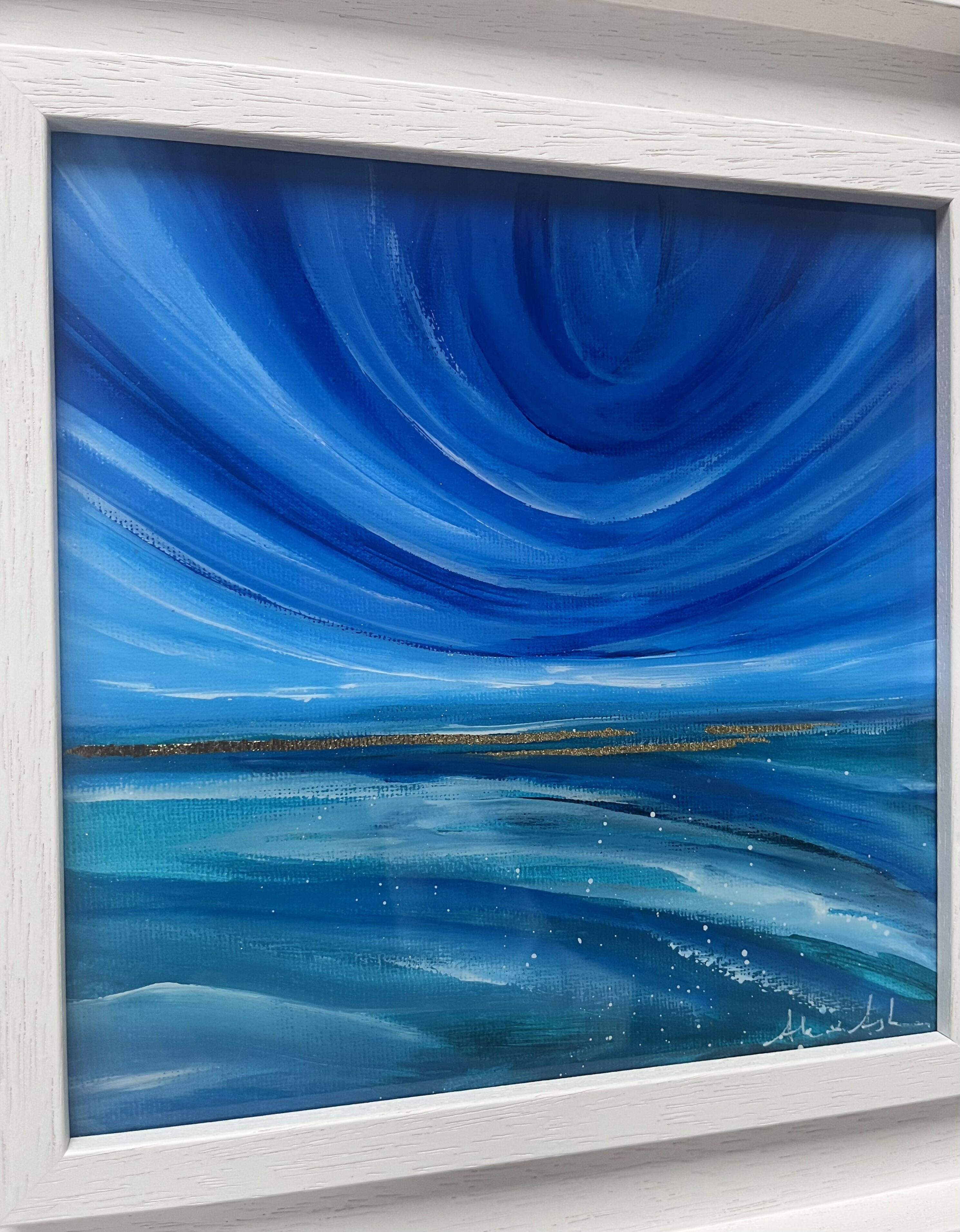 Sweeping Teal Waters - Original Painting