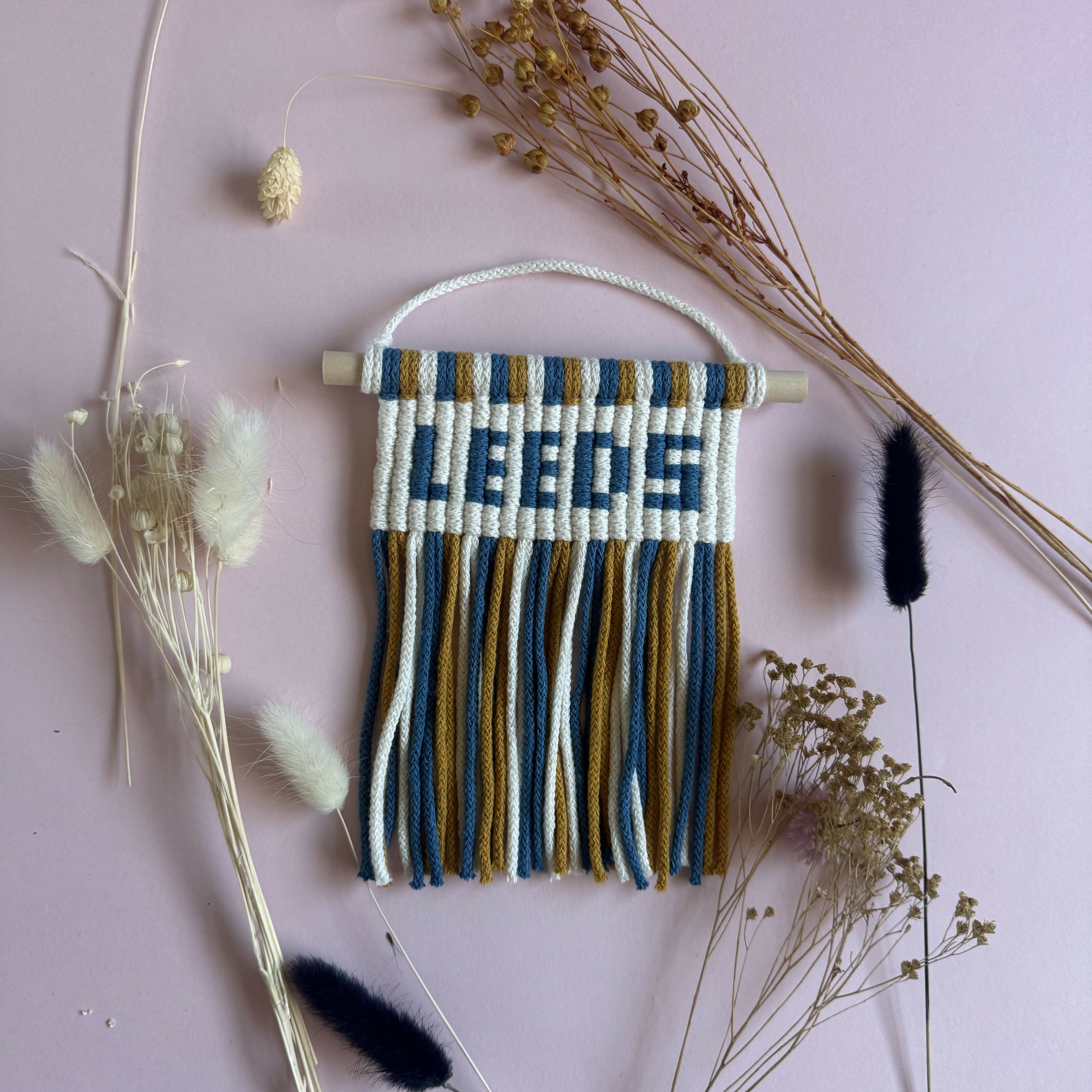 Small Macrame Leeds Wall Hanging