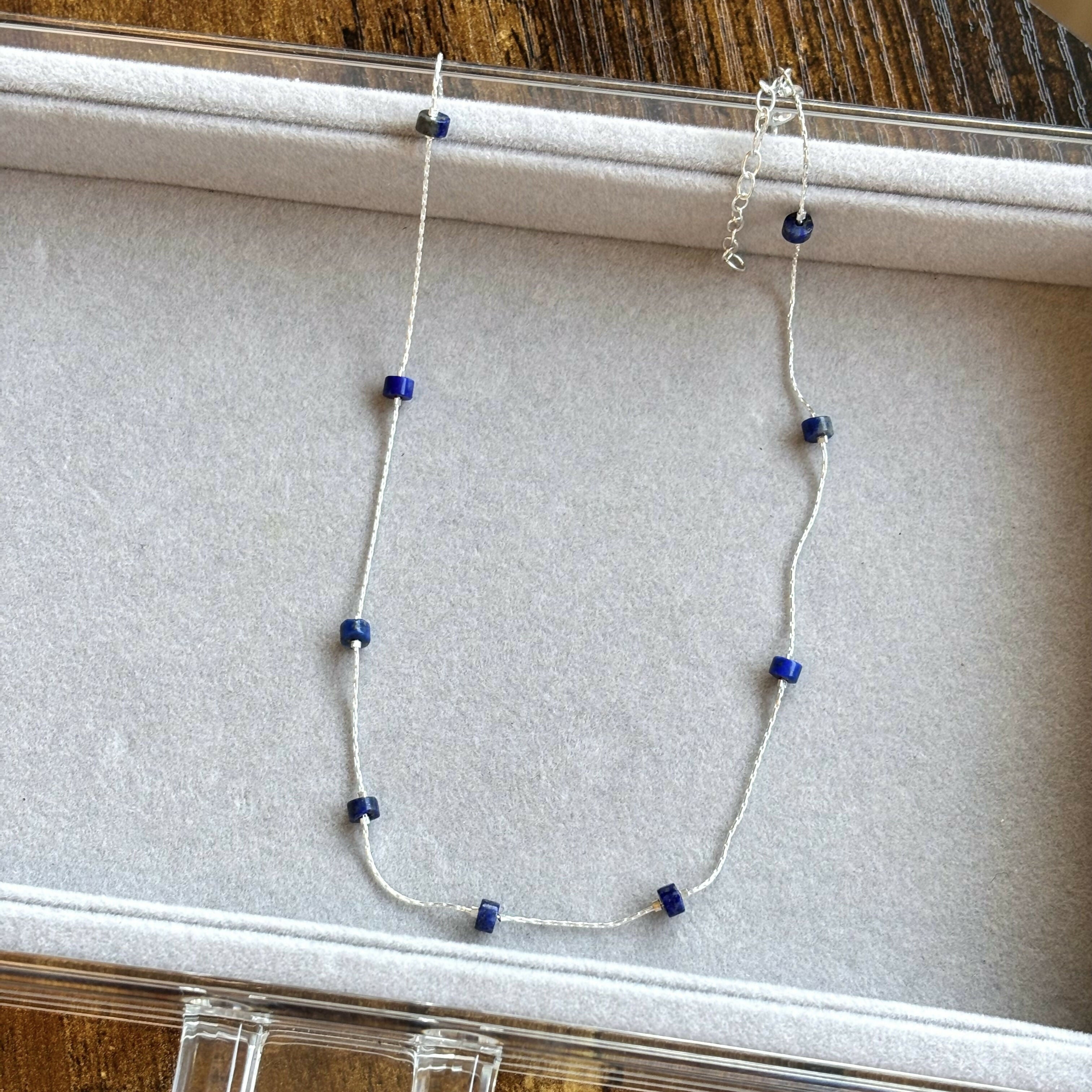 Sterling Silver Ocean Depths Necklace
