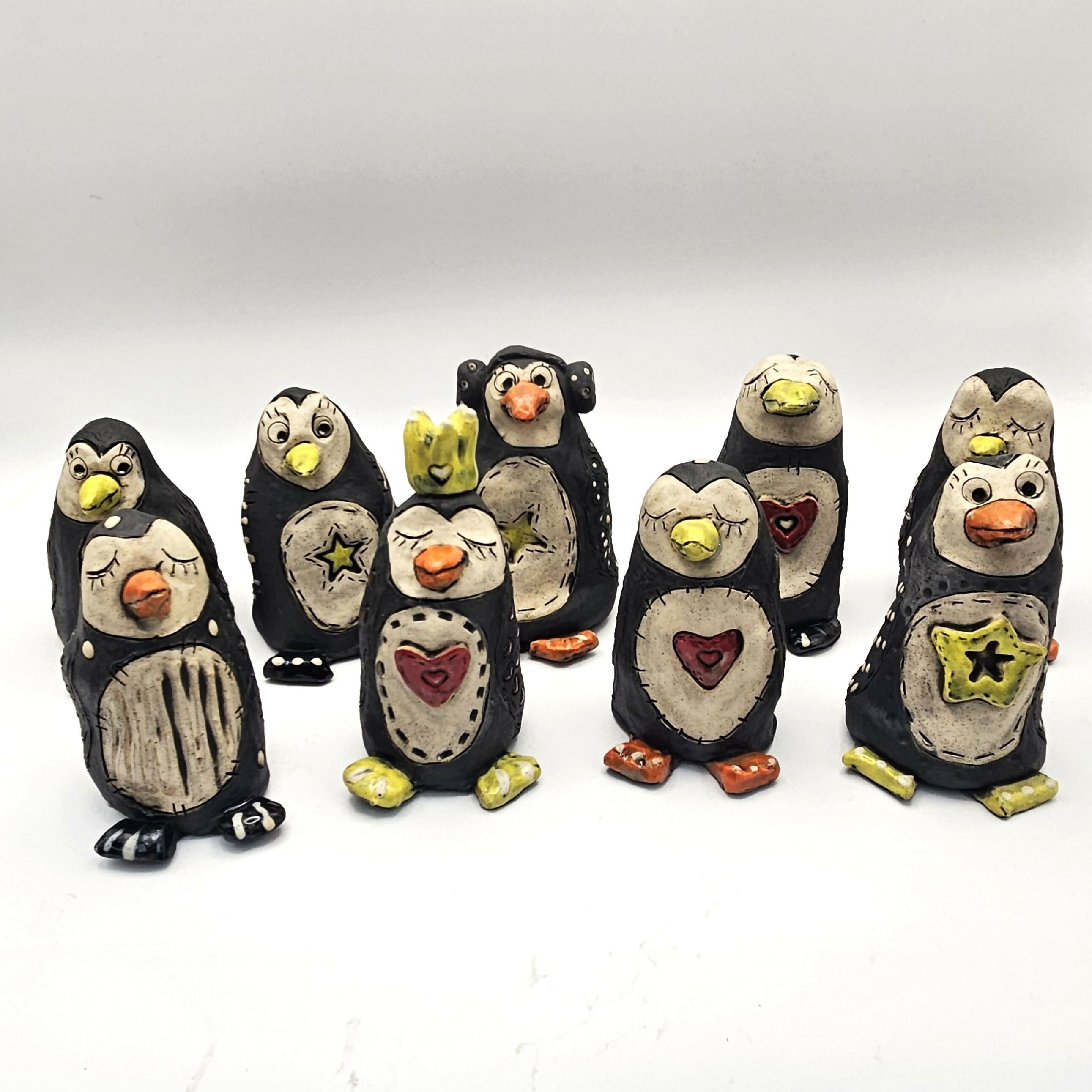 CHARMING CERAMIC PENGUIN.