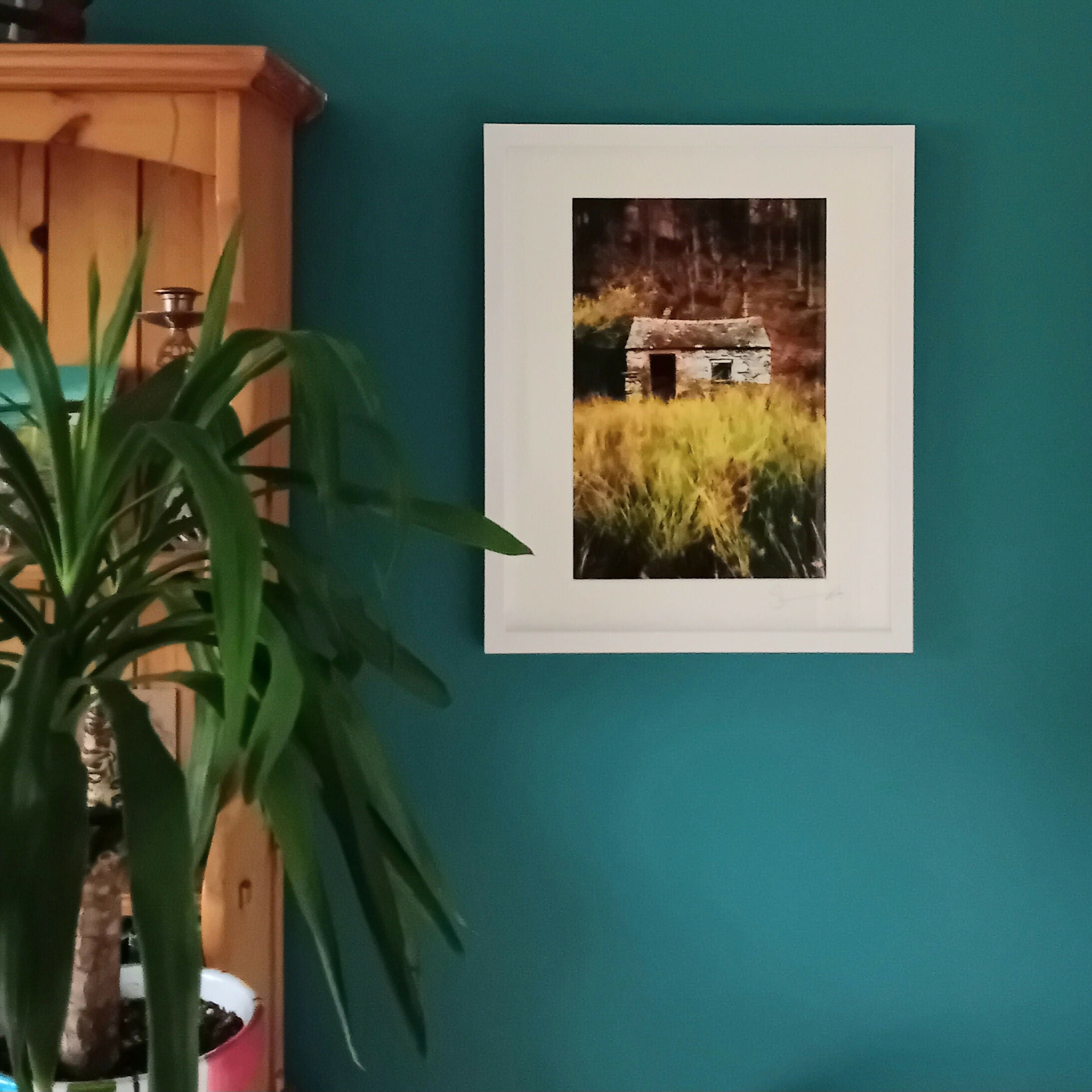 Buttermere Hut (40cm x 50cm Frame)