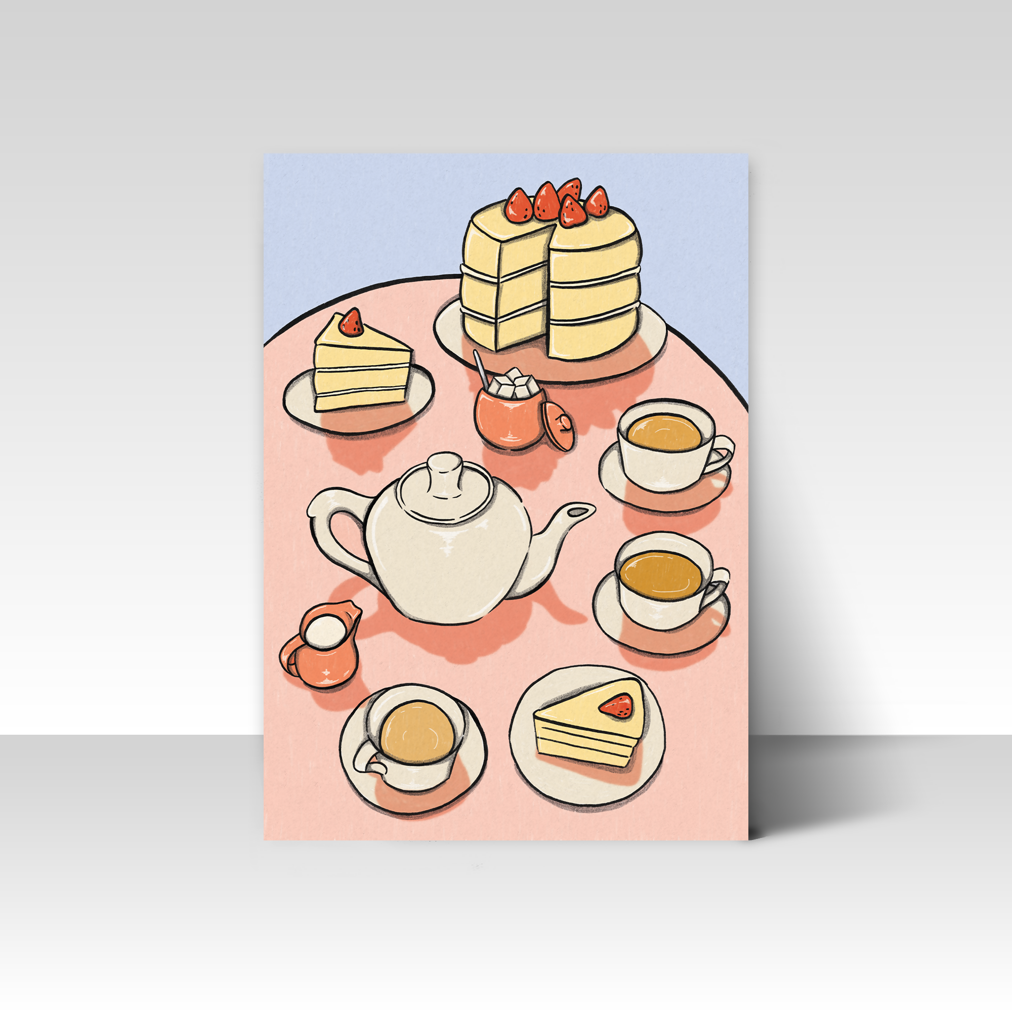 Tea Party Print