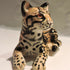 Ceramic Ocelot sculpture