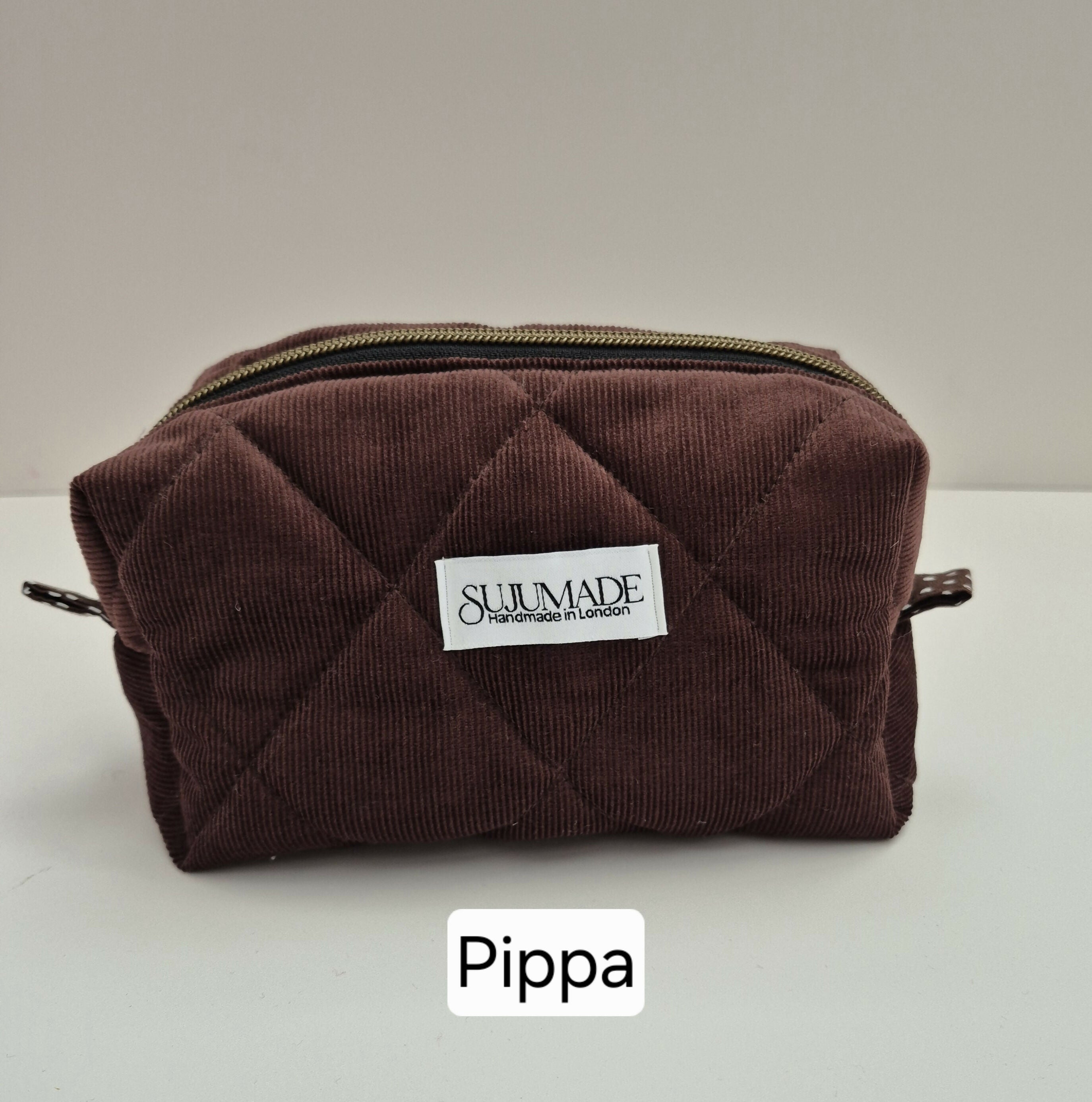 Quilted Makeup Pouches