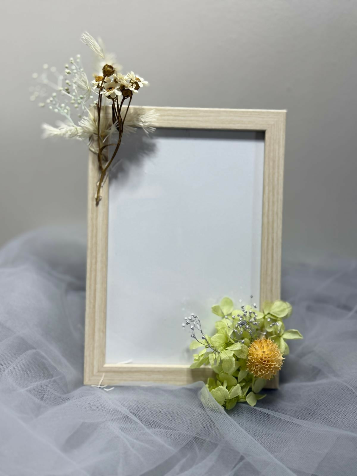 Preserved Flower Photo Frame