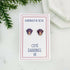 Chimpanzee Stud Earrings