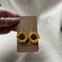 Sunflower earrings
