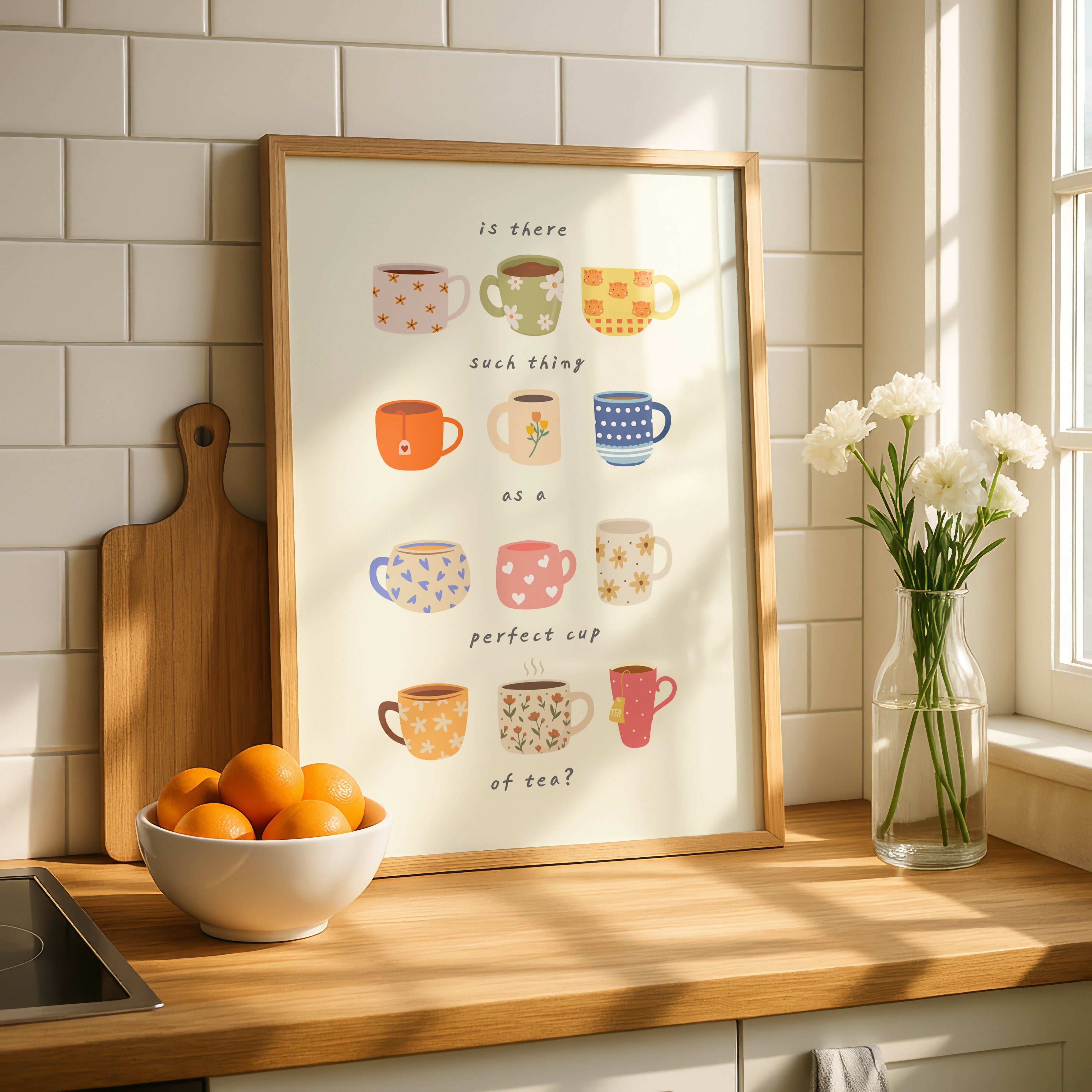 Perfect Cup Of Tea Print