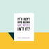 Reyt Gud Being... Anniversary Cards