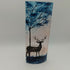 Fused Glass Silhouette Stag Tealight