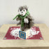 Miniature Hedgehog On Block Ornament
