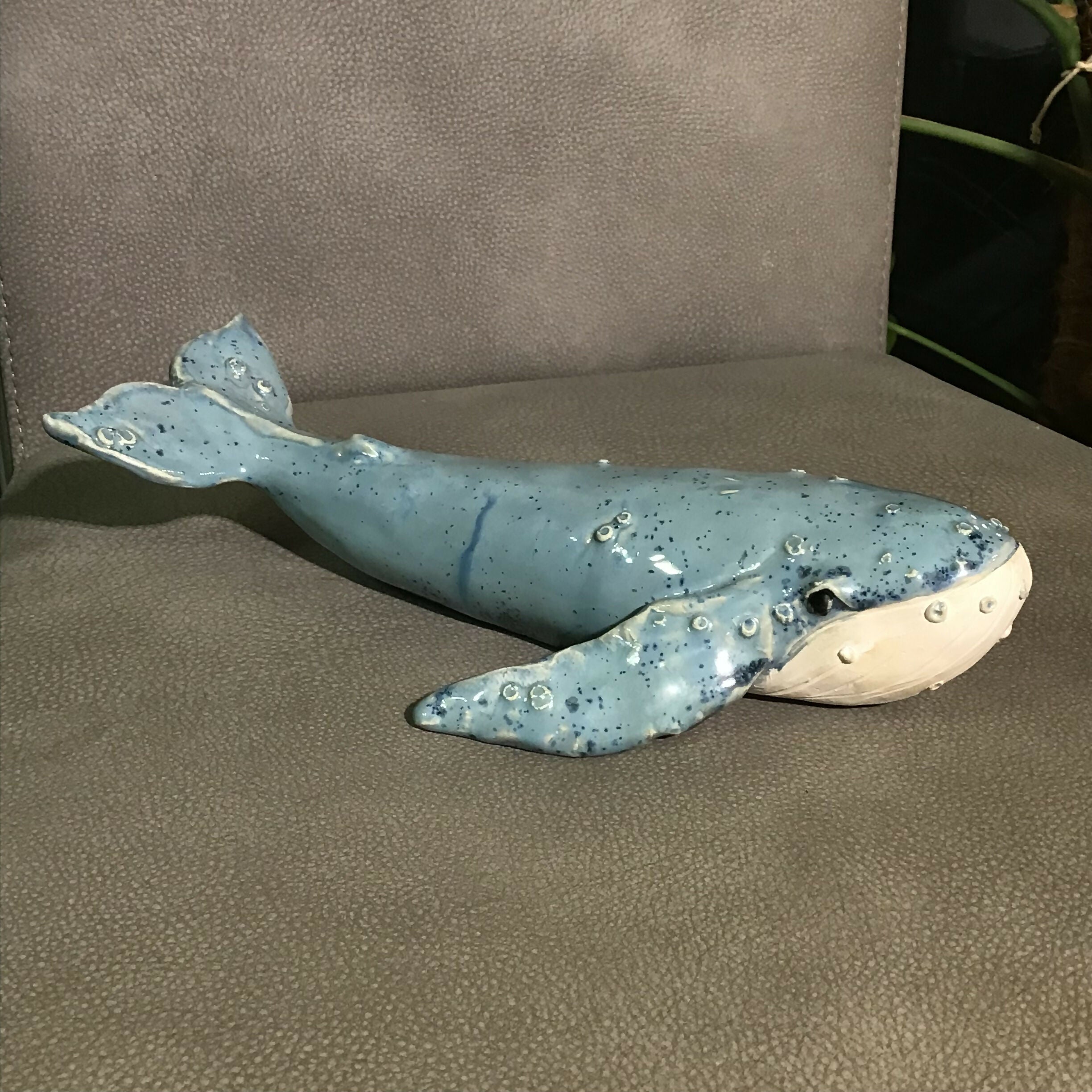 Medium Crystal Glaze Whale